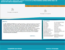 Tablet Screenshot of gauravelectricals.com